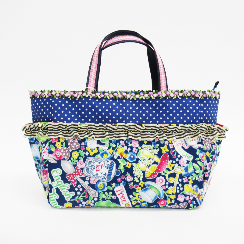 TUNIC アリスガーデンのミニBag A/ネイビー